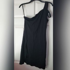 Shoulder Mini Dress